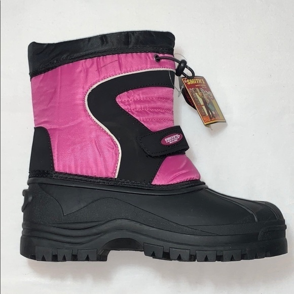 New Smith's Kids Waterproof Winter Snow Boot - Picture 3 of 10